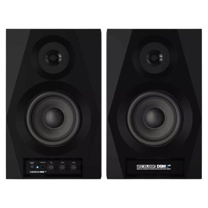 Front view of Reloop DSM-3 BT Smart Desktop Monitor System w/ Wireless Input on white background