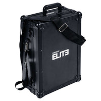 Angled front view of Reloop Premium Battle Mixer Case on white background