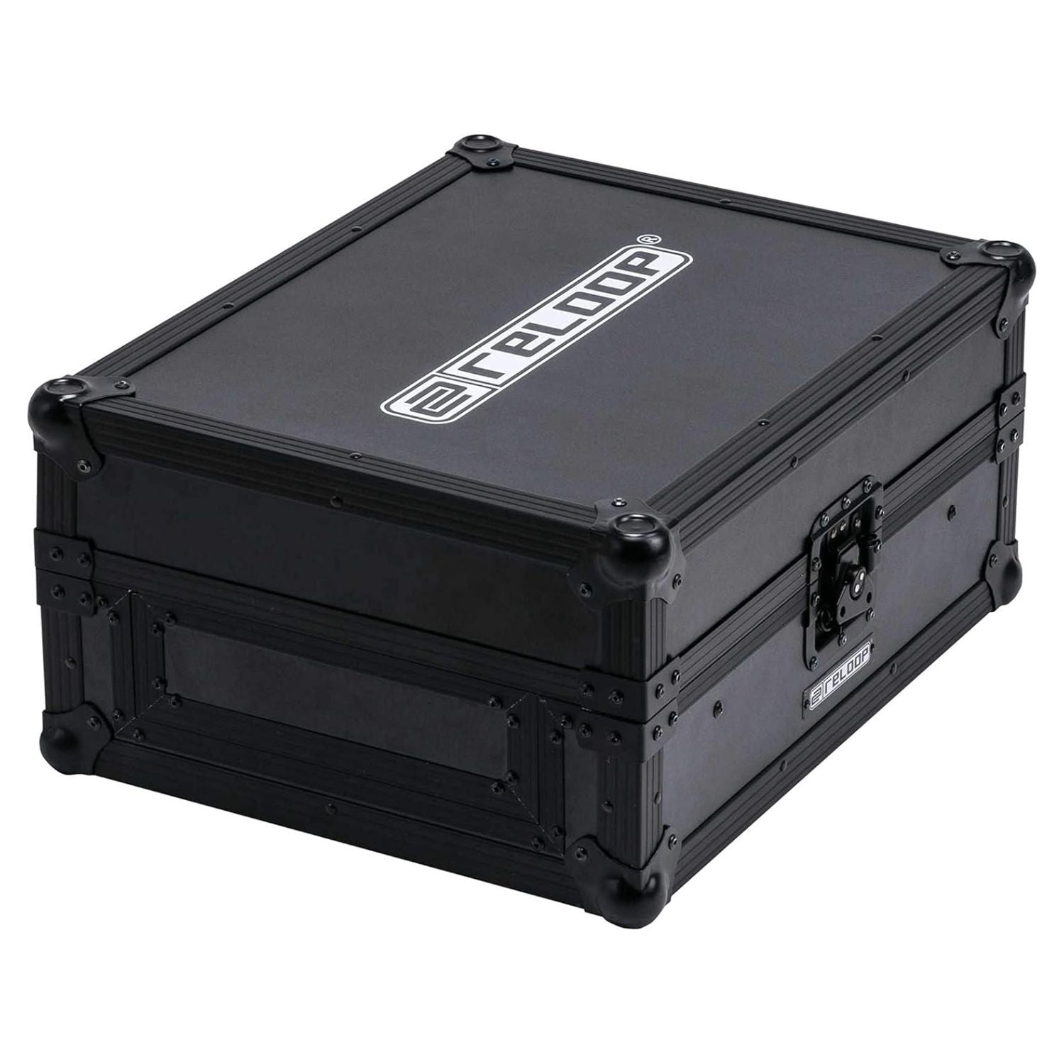 Angled view of Reloop Premium Club Mixer Case MK2 on white background