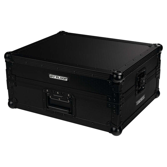 Angled front view of Reloop Premium Turntable Case on white background