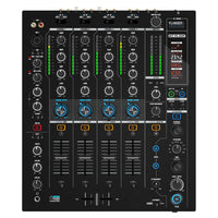 Front view of Reloop RMX-95 Digital Club Mixer on white background