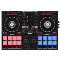 Front view of Reloop Ready Portable Performance Controller for Serato on white background