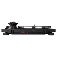 Top ports view of Reloop TURN2 Belt-Driven Hi-Fi Turntable on white background