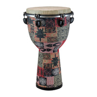 Remo Apex Djembe Drum - Red Kinte, 12"