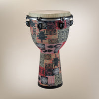 Remo Apex Djembe Drum - Red Kinte, 12"