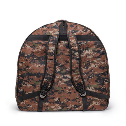 Rear view of Rhythm Tech SessionGo Drum Kit Carrying Bag on white background