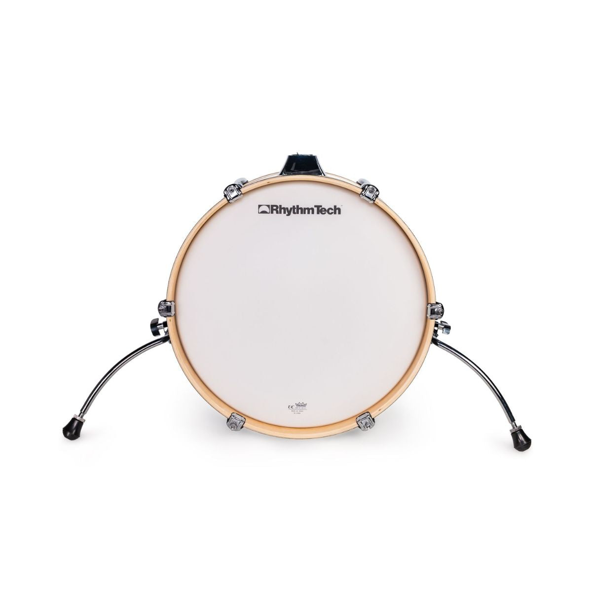 Kick drum of Rhythm Tech SessionGo Drum Kit on white background