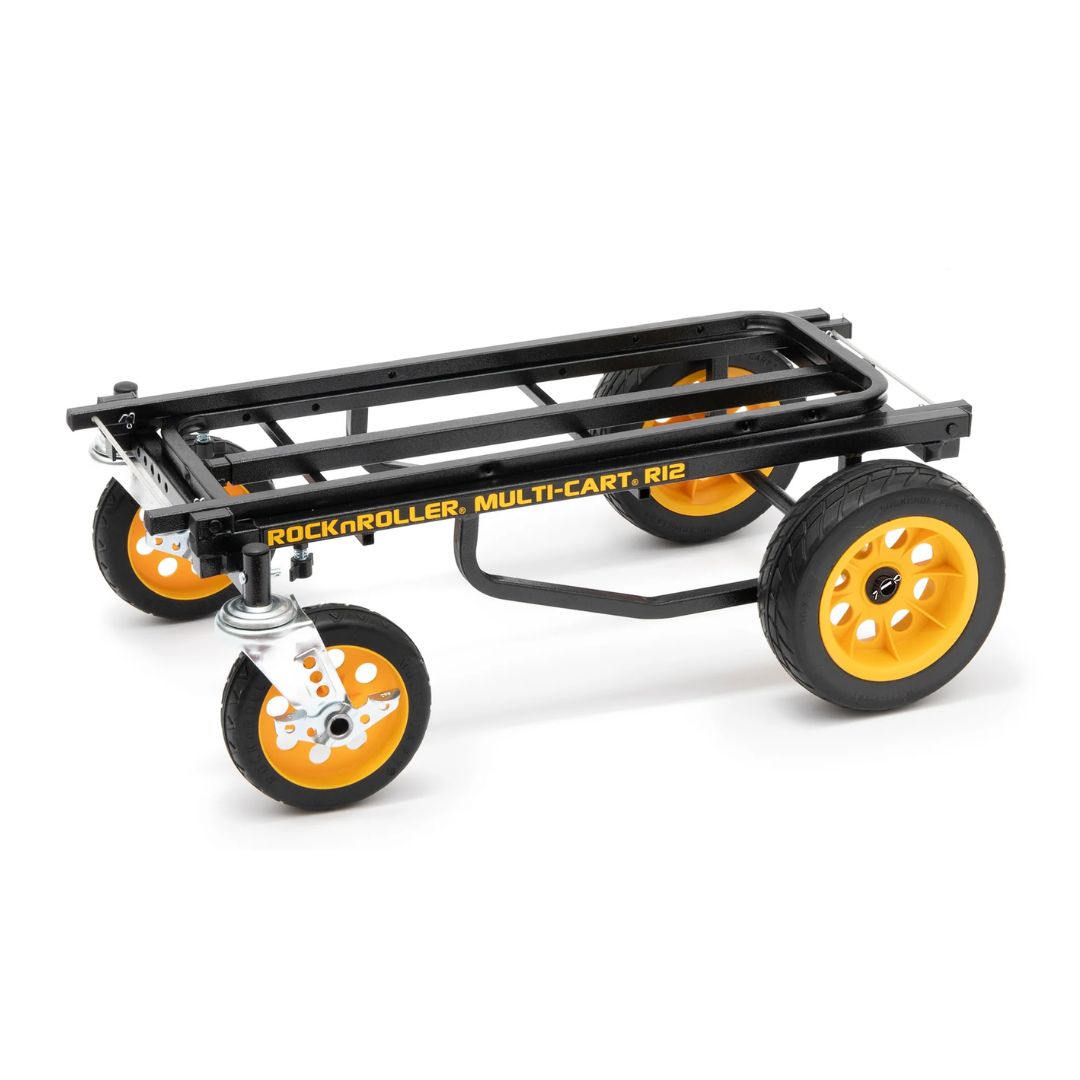 Black and yellow multi-cart with 'RocknRoller' branding on a white background