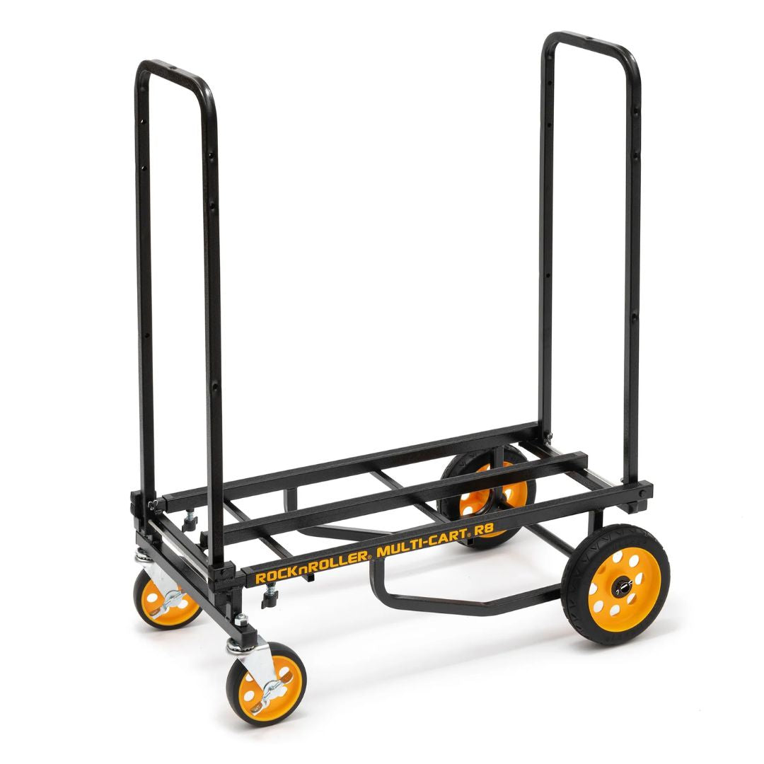 Black and orange multi-cart with 'RocknRoller' branding on a white background