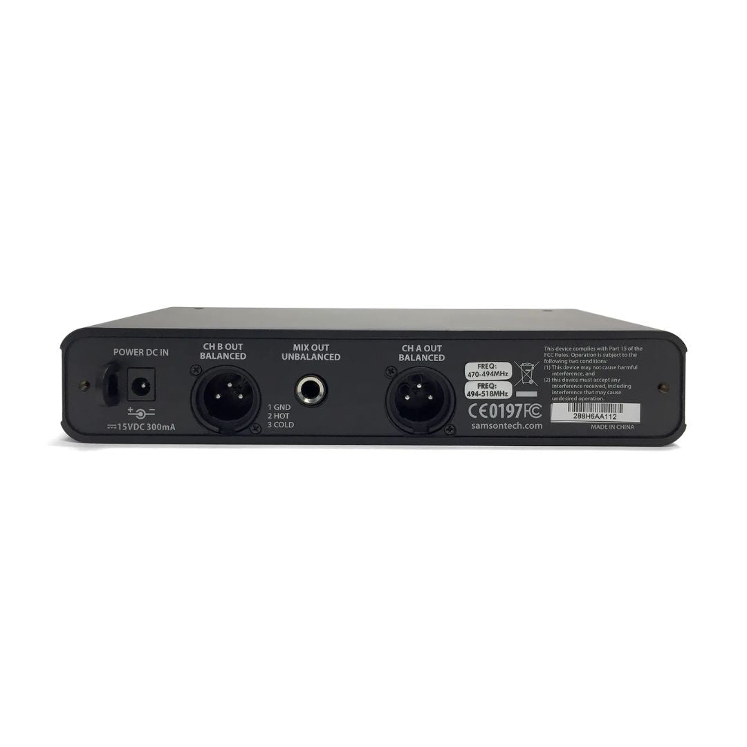Samson Concert 288 Handheld Dual-Channel UHF Wireless System