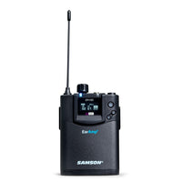 Samson wireless earbud amplifier on a white background