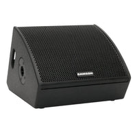 Black Samson speaker on a white background