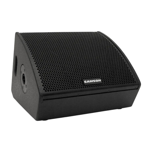 Black Samson speaker on a white background