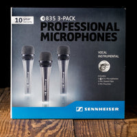 Sennheiser E 835 Microphone (3-Pack)