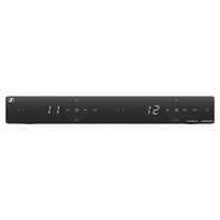 Front view of Sennheiser EM-XSW 1 Dual-A Wireless Receiver on white background
