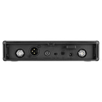 Rear ports view of Sennheiser EM-XSW 2-A Wireless Receiver on white background