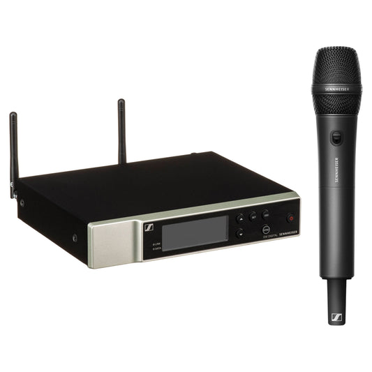 Inclusions of Sennheiser EW-D 835-S Set (R1-6) Wireless Microphone System on white background