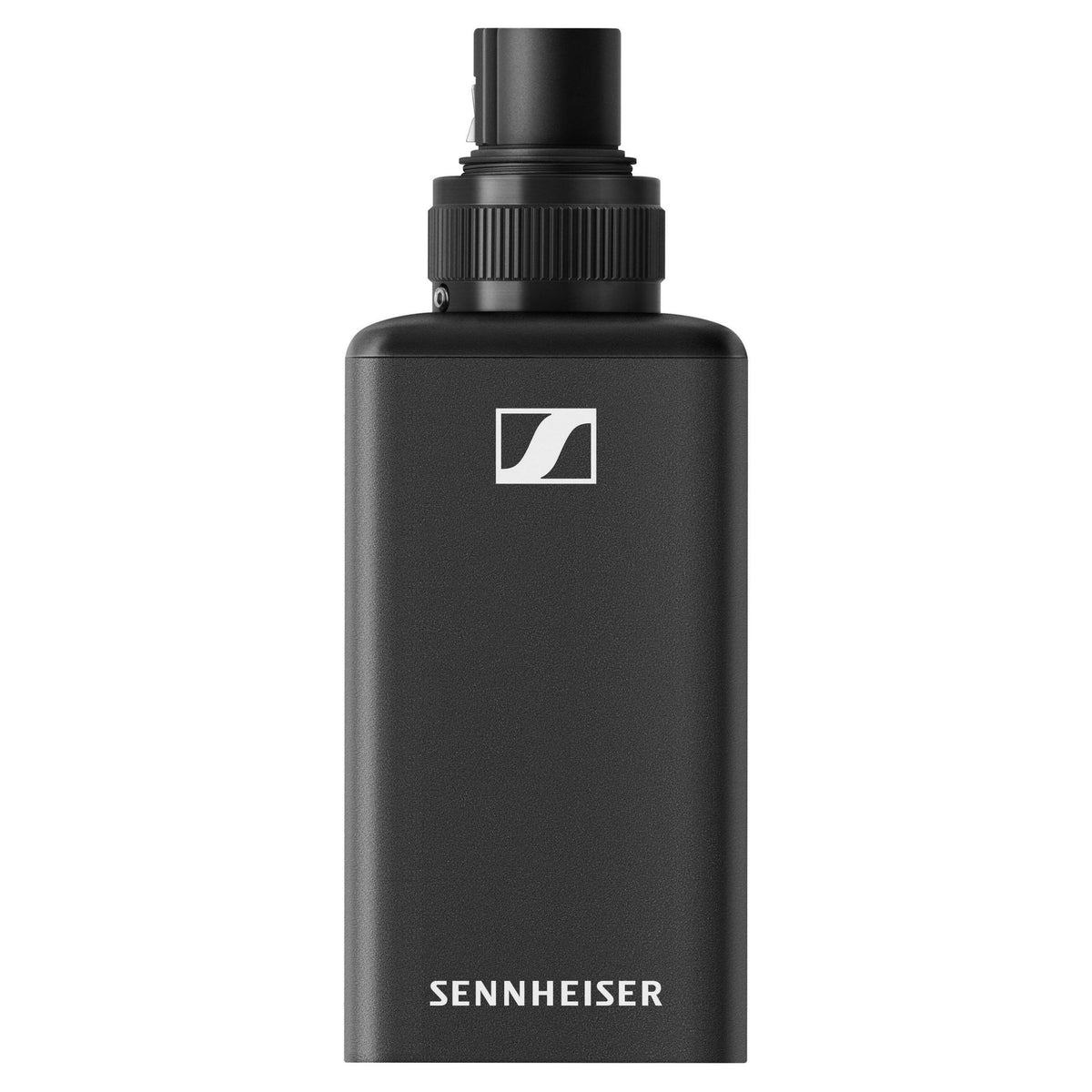 Front view of Sennheiser EW-DP SKP (Q1-6) Digital Plug-On Wireless Recorder on white background