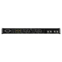 Rear ports view of Sennheiser EW-DX EM 4 DANTE (R1-9) Wireless Receiver on white background