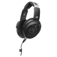 Angled view of Sennheiser HD 490 PRO Headphones on white background