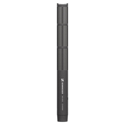 Front view of Sennheiser MKH 8018 Stereo Shotgun Microphone on white background