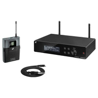 Inclusions of Sennheiser XSW 2-CI1-A Wireless Instrument System on white background