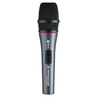 Front view of Sennheiser e 865-S Condenser Vocal Microphone on white background