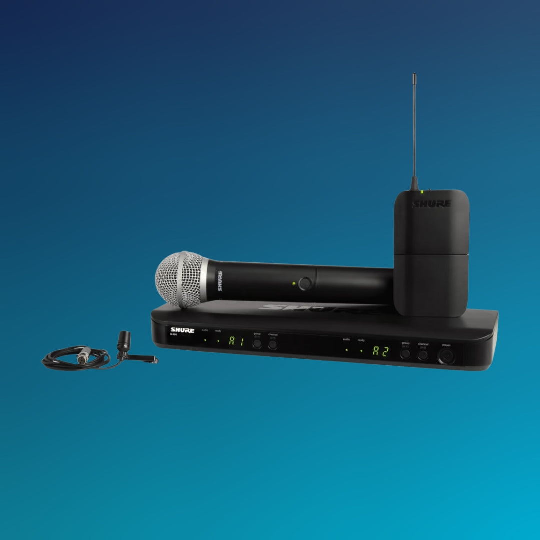 Shure BLX1288/CVL Wireless Combo System