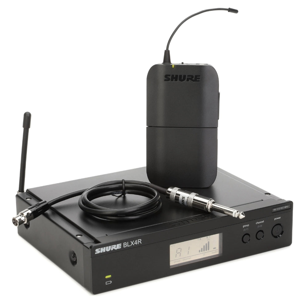 Wireless Guitar Rack Shure BLX14R Wireless Rack-Mount Guitar System – DeathCloud
