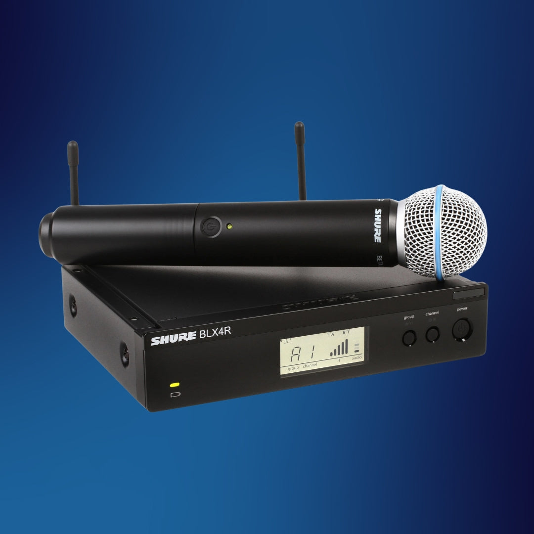 Shure BLX24R/B58 Wireless Rack-Mount Microphone System