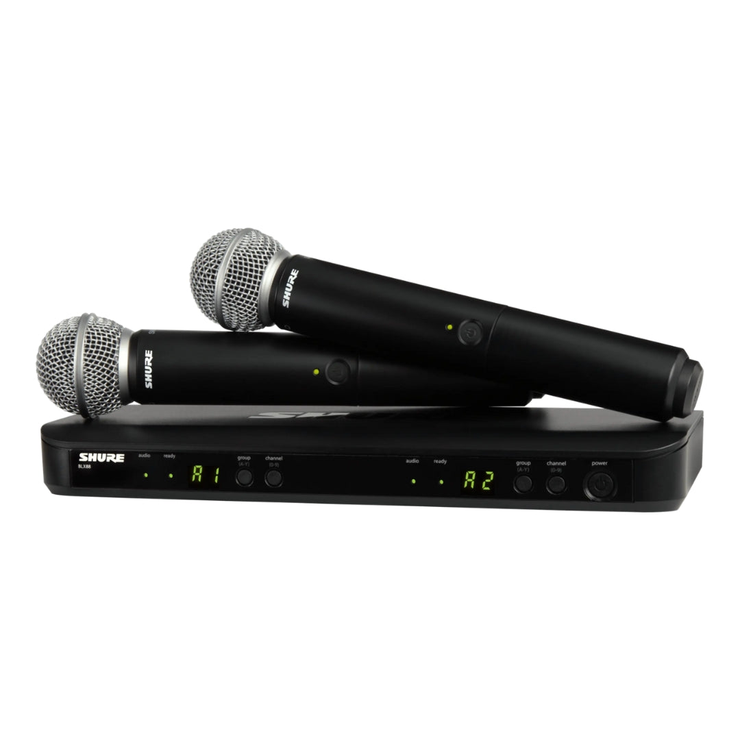 Shure BLX288/B58 Dual-Channel Wireless Microphone System