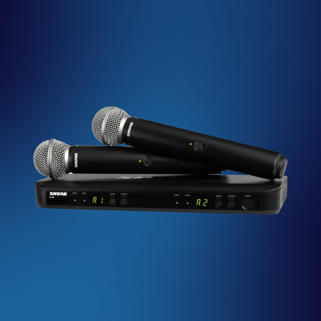 Shure BLX288/B58 Dual-Channel Wireless Microphone System