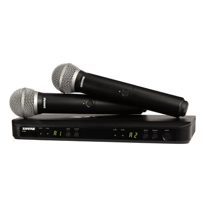 Shure BLX288/PG58 Dual-Channel Wireless Microphone System