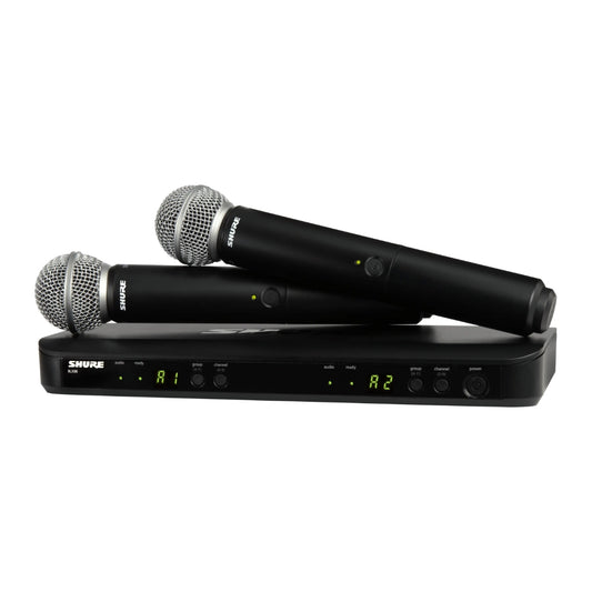 Shure BLX288/SM58 Dual-Channel Wireless Microphone System