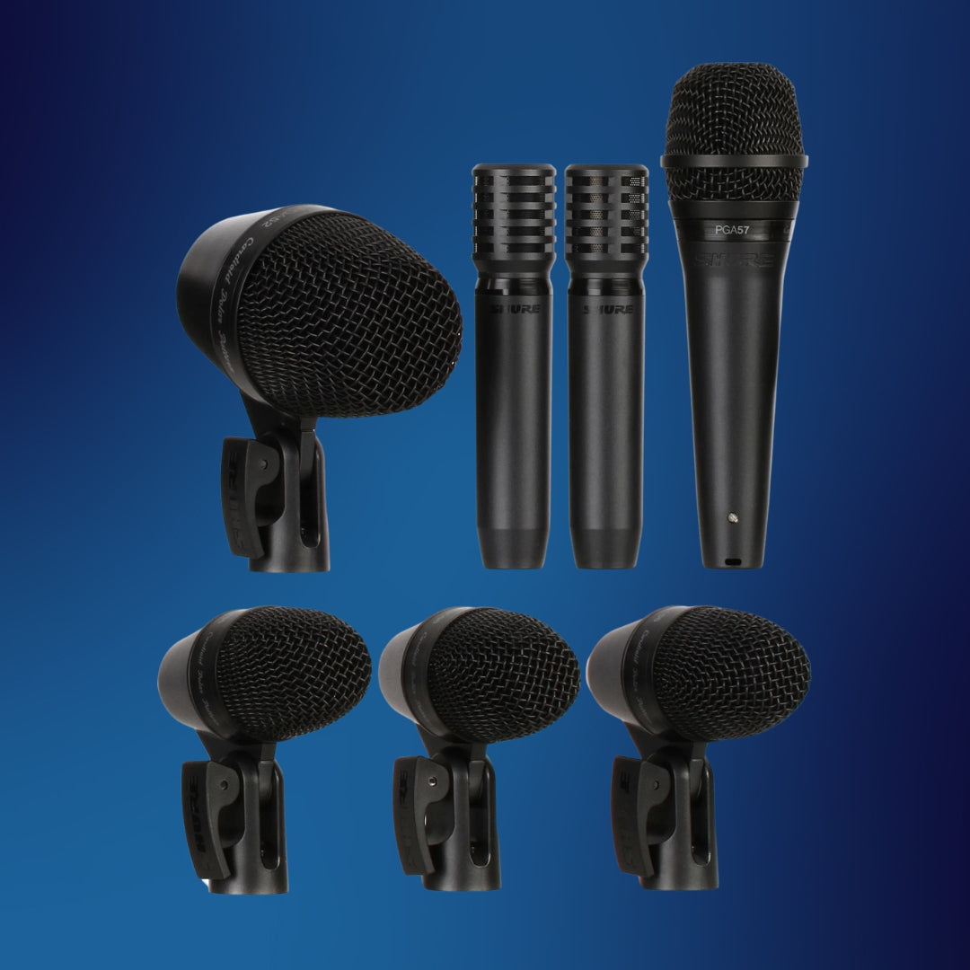 Shure PGADRUMKIT7 7-Piece Drum Microphone Kit