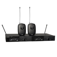 Shure SLXD14D Dual-Channel Bodypack Wireless System
