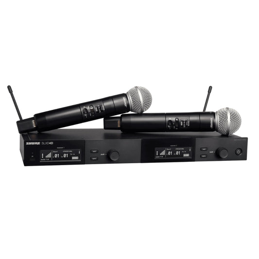 Shure SLXD24D/SM58 Dual-Channel Wireless Microphone System