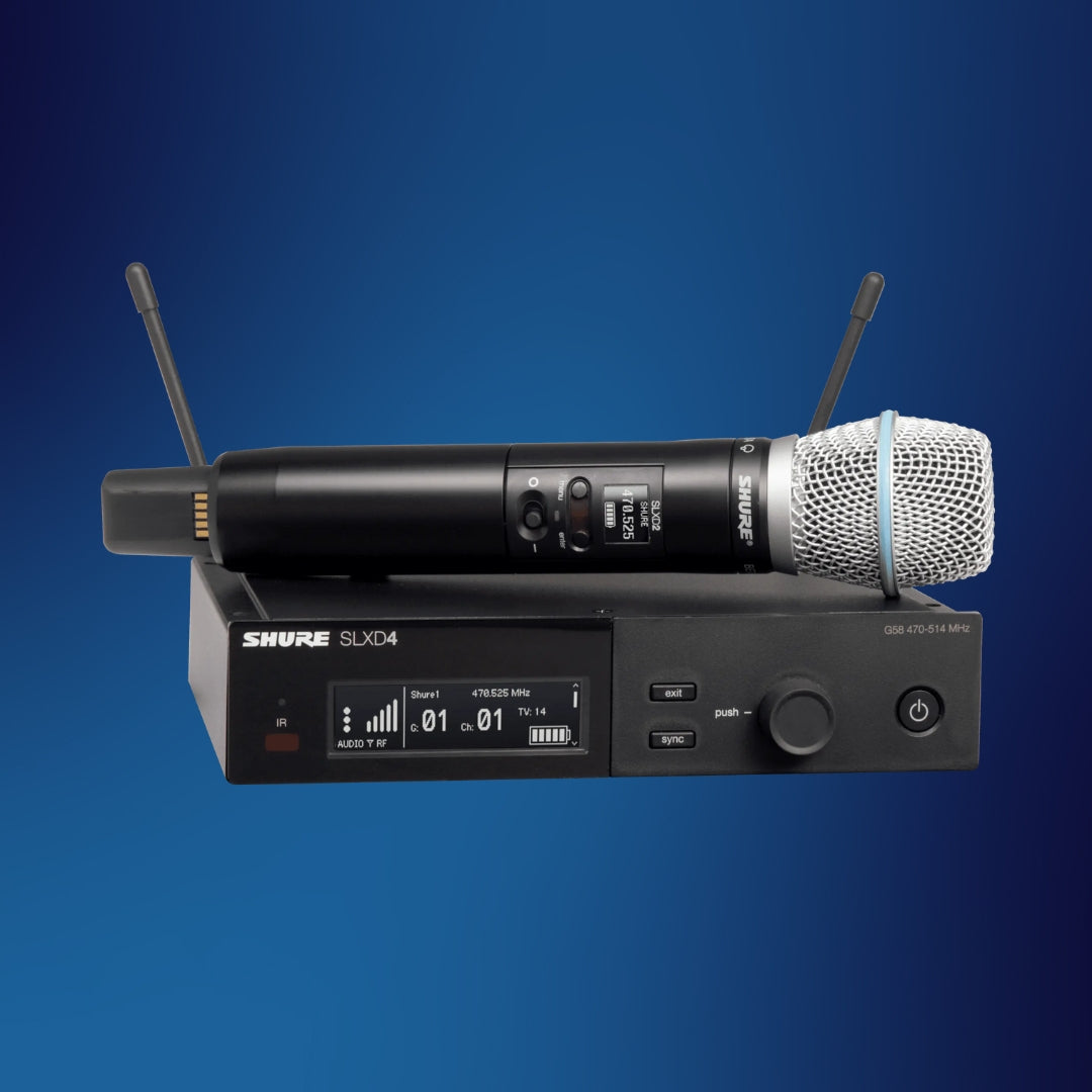 Shure SLXD24/B87A Wireless Microphone System