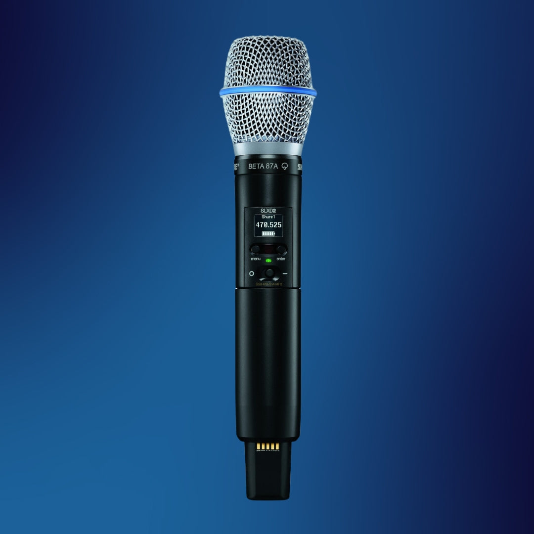 Shure SLXD2/B87A Wireless Microphone Transmitter