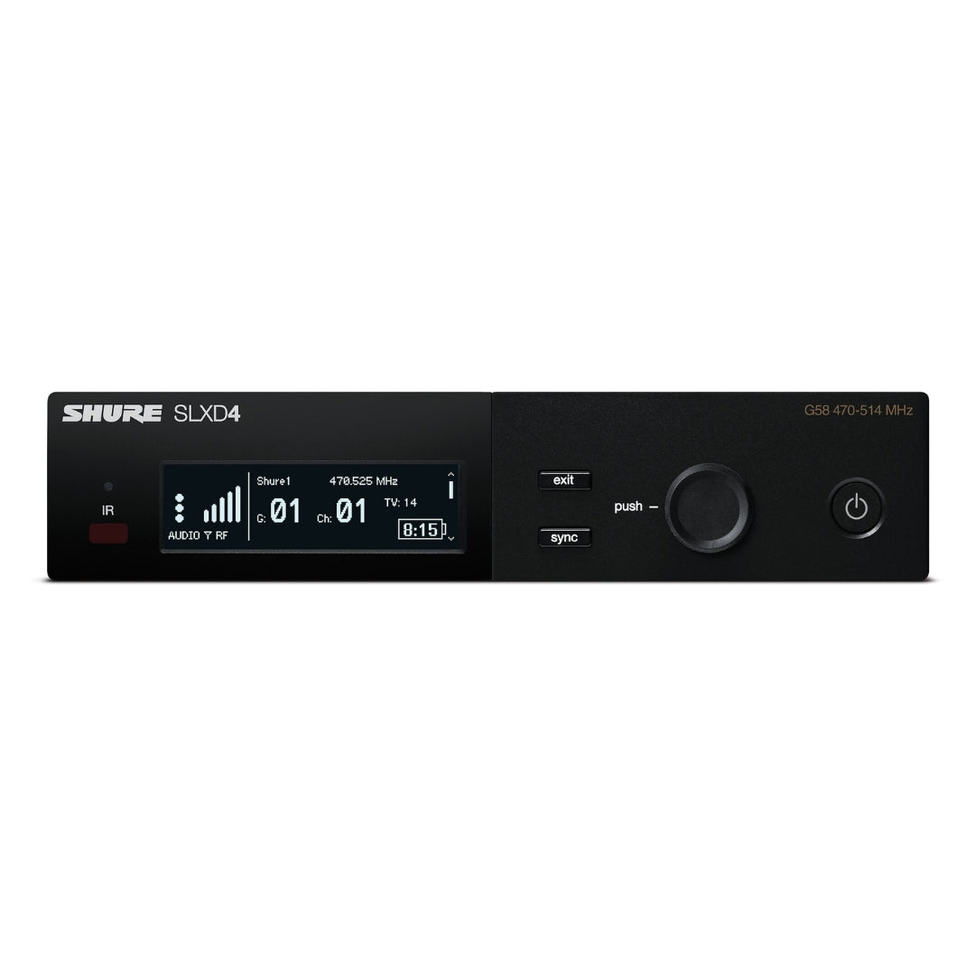 Shure SLXD4 Channel Wireless Receiver