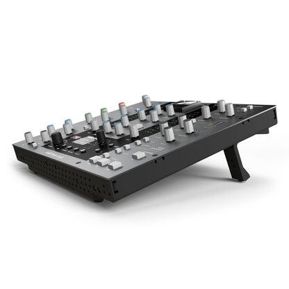 Angled view of Solid State Logic UC1 Advanced Plug-In Controller on white background