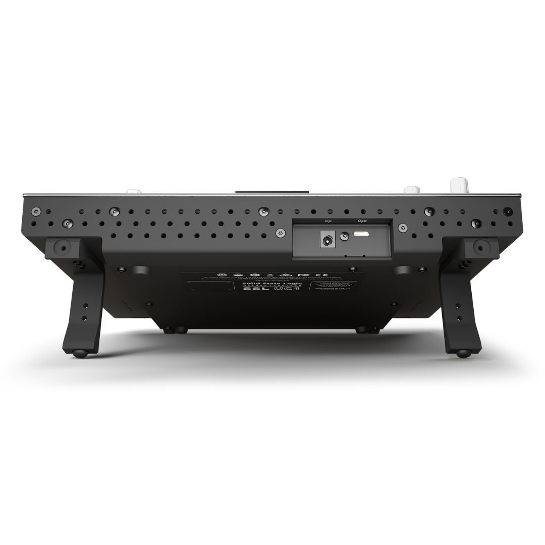 Rear view of Solid State Logic UC1 Advanced Plug-In Controller on white background