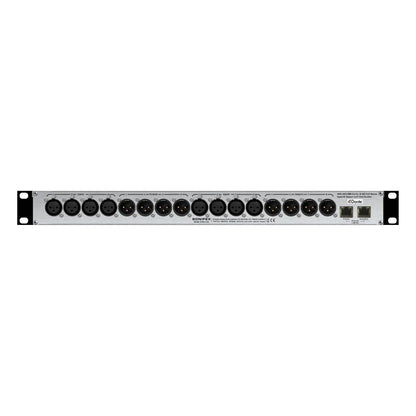 Rear view of Sonifex AVN-AESIO8R on white background