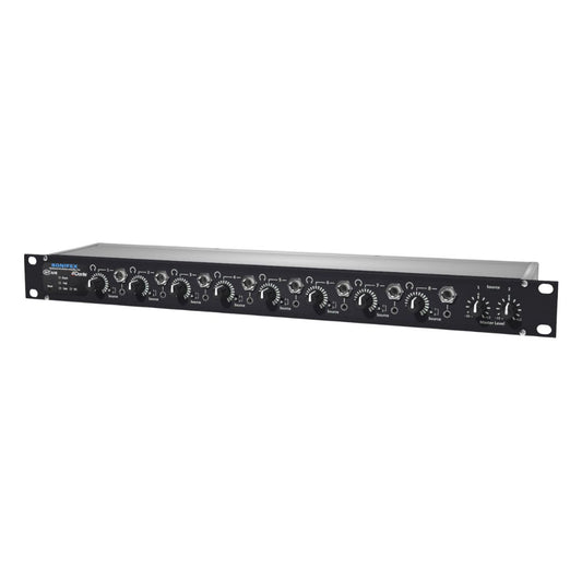 Angled front panel view of Sonifex AVN-AH88 on white background