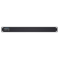 Front view of Sonifex AVN-AIO8-DNT 8x8 XLR Dante Interface on white background