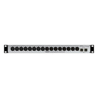 Rear panel of Sonifex AVN-AIO8R on white background