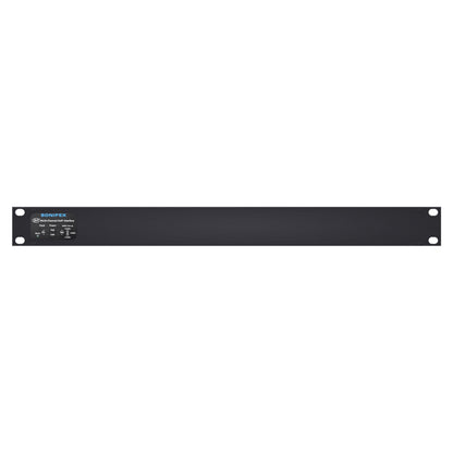 Front view of Sonifex AVN-AO16-RAV 16-Output XLR RAVENNA Interface on white background