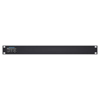 Front view of Sonifex AVN-AO16-T-RAV 16-Output Terminal Block RAVENNA Interface on white background
