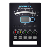 Top view of Sonifex AVN-CU1 on white background