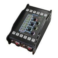 Angled top view of Sonifex AVN-CU2 on white background